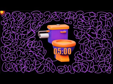 5 Minute Timer Bomb Toilet with a Twist!