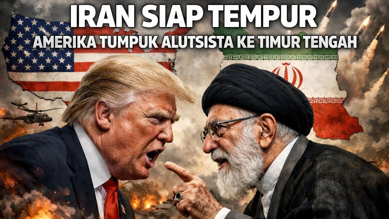 Amerika vs Iran Makin Panas...!!! Iran Siap Perang Total, Amerika tumpuk Alutsista ke Timur Tengah