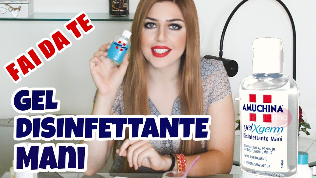 Amuchina Gel Disinfettante Mani Fai Da Te Gel Igienizzante Mani Fatto In Casa Naturale Youtube