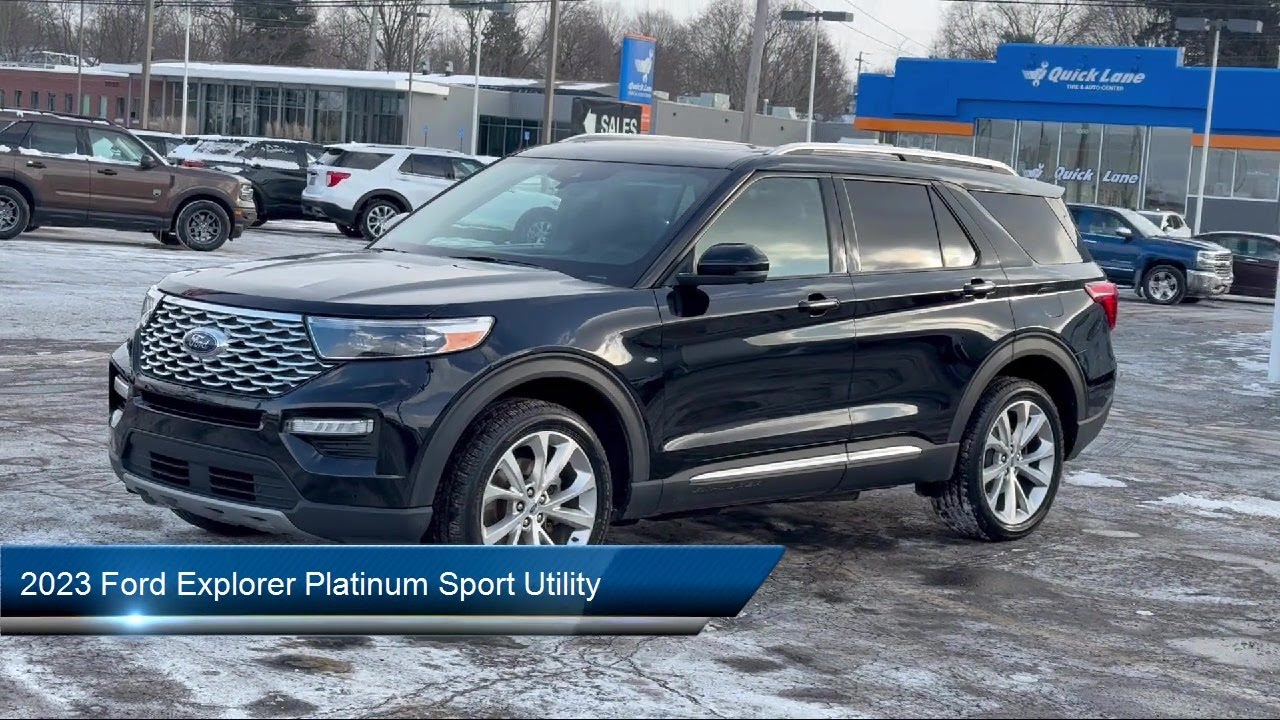 2023 Ford Explorer Platinum Sport Utility Kent  Akron  Stow  Canton  Cleveland