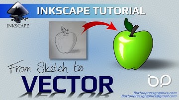 Going From SKETCH To VECTOR In INKSCAPE