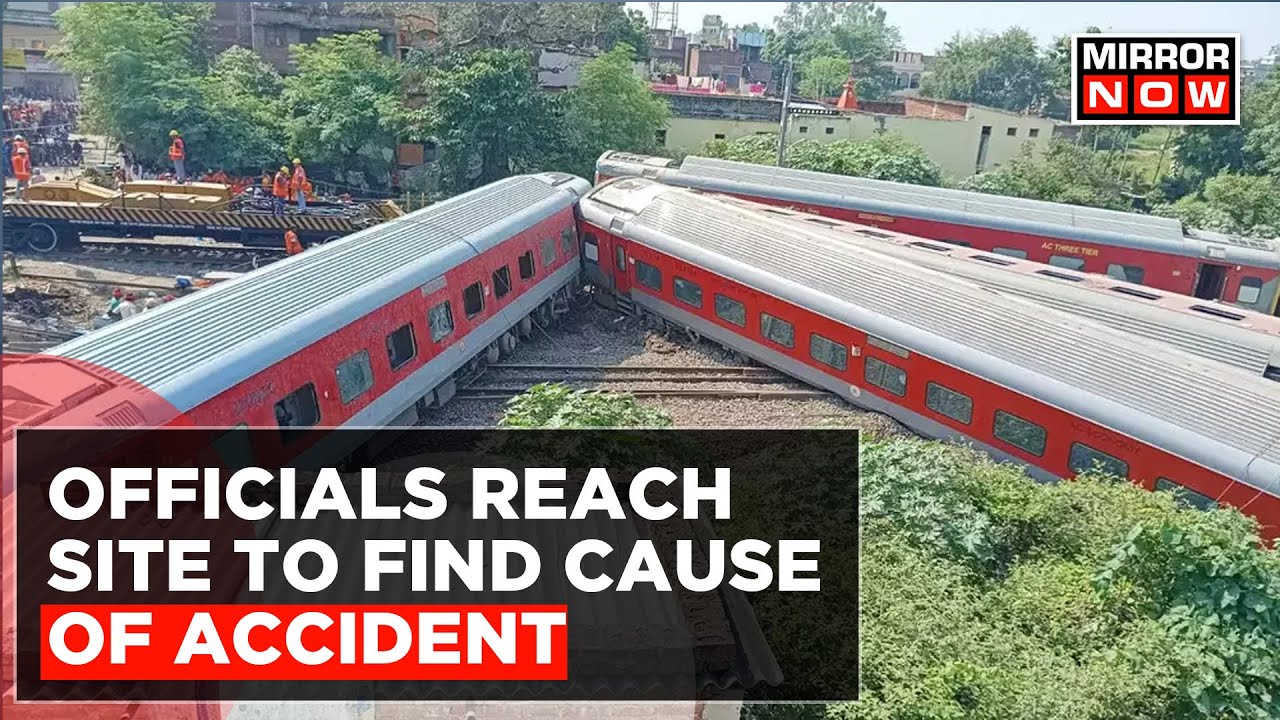 Bihar Train Accident Cause Of Accident Still Unknown, Rail Officials Reach Probe Site Top