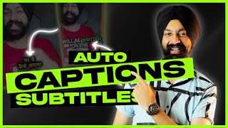 AUTO CAPTIONS / SUBTITLES 🔥 7 AI Tools ✨ screenshot 4
