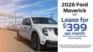 Employee Pricing on 2026 Ford Maverick at Eide Ford Bismarck Car Dealership