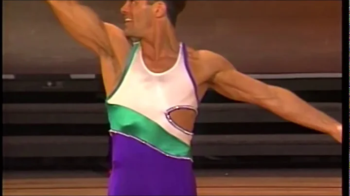 Jeff Vandiver (USA) - 1990 ANAC World Aerobic Cham...