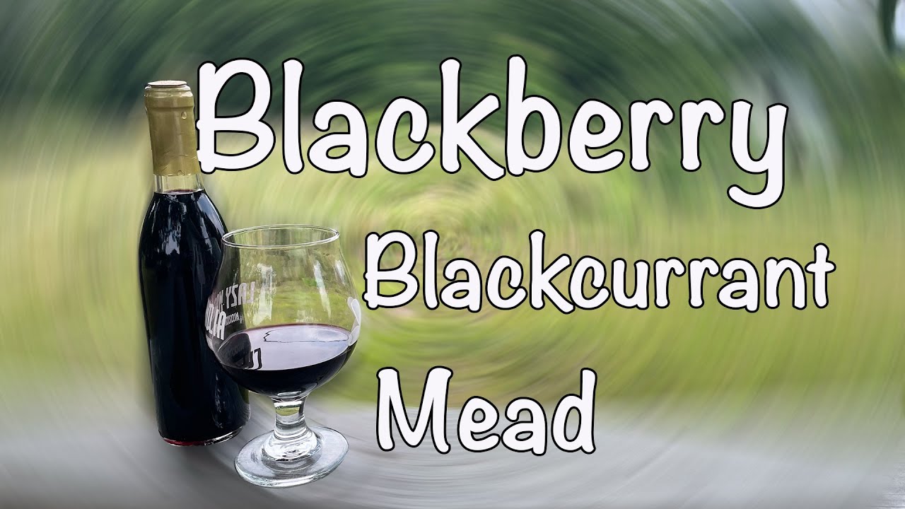 Blackberry Blackcurrant Mead // Start to Tasting YouTube