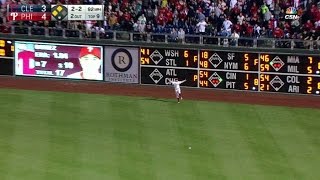 CLE@PHI: Bourjos' defense secures the win
