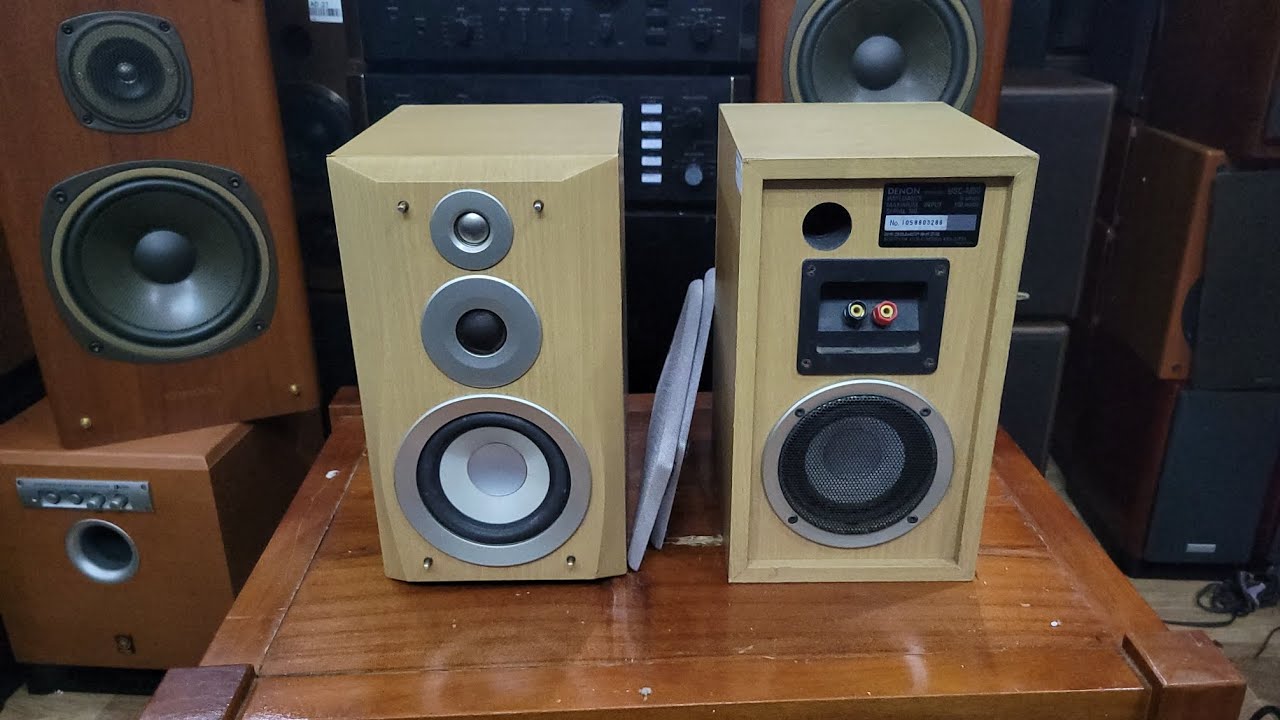 【超高音質】USC-M50 DENON Denon USC M50 speakers with 2 bass drivers for great sound, priced