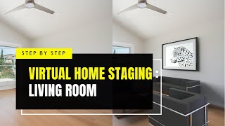 Virtual Home Staging 3ds Max Tutorial ( 7 Step Workflow )