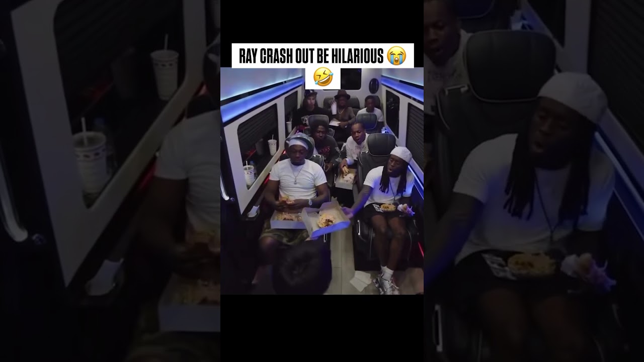 Ray crashing out to everybody 