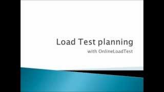 Load Test Planning with Online Load Test