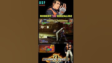 ROBERT VS  KRIZALID2 KOF99 #retrogames  #arcade  #kof99  #neogeo
