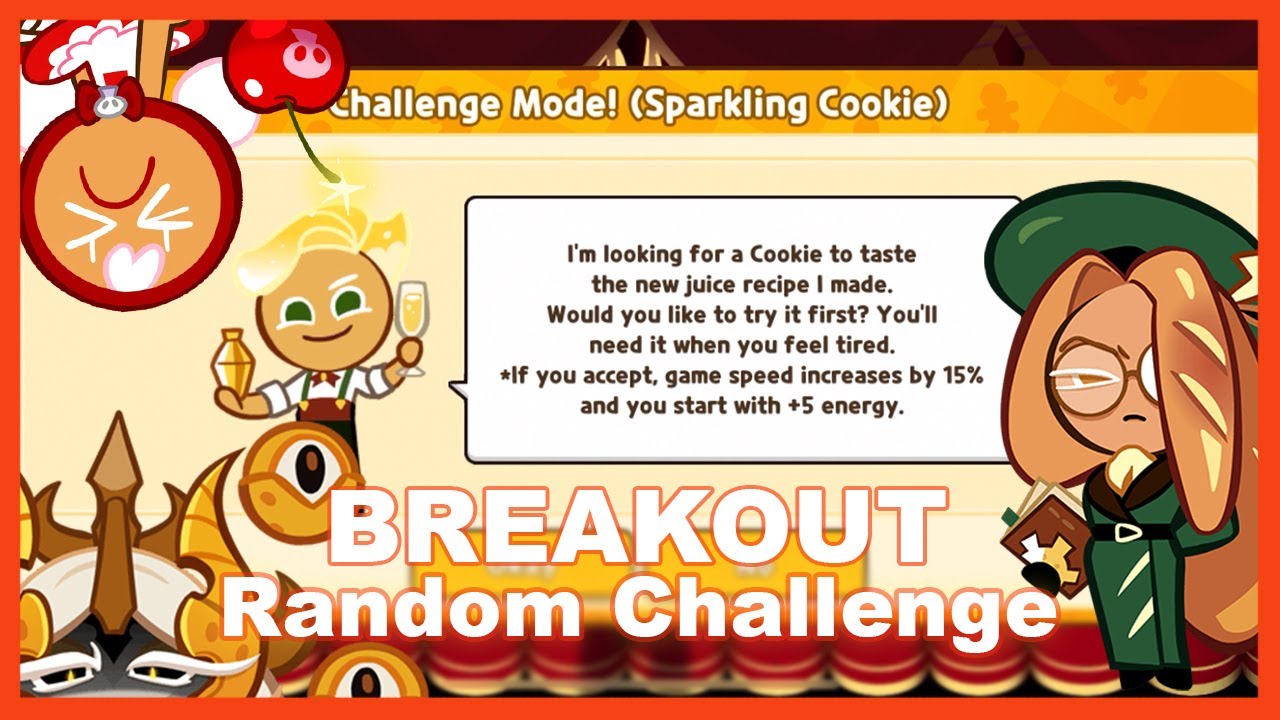 Random Breakout Challenge #24 | Cookie Run: Ovenbreak - YouTube
