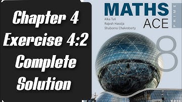 Math ace prime class 8th chapter 4 Exercise 4.2 complete solution #Pearson#mathaceprime #bindasshub