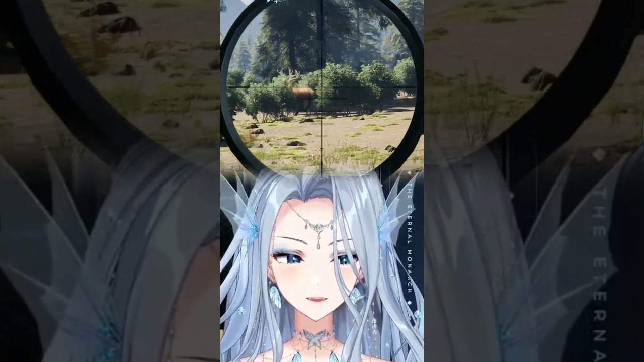 Are we the pray? No! We are the hunters! 🦌 #vtuber #amalee