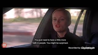Elle and Emmett car scene from Legally Blonde