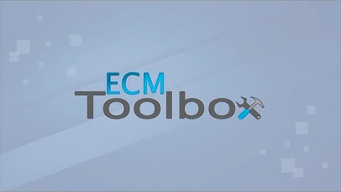 ECM Toolbox AP Workflow