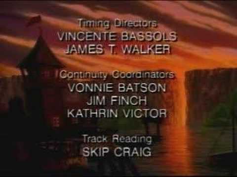 TALE SPIN end credits - english