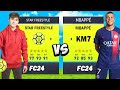Starfreestyle vs mbapp  sur fc24 qui est le meilleur