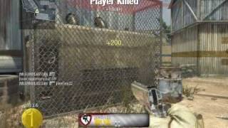 Black Ops One in the Chamber Amazing Random Collateral on Firing Range