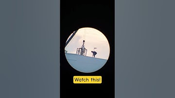 Zooming on home repairmen through spotting scope #ZoomingSeries #zoomtest