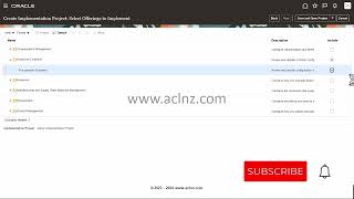 How to create Implementation Project in Oracle Fusion Cloud? (R 13 / Ver 23D)