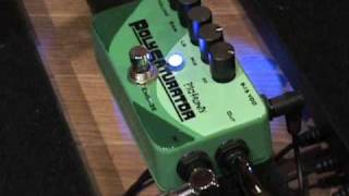 Pigtronix Polysaturator guitar effects pedal demo with Tele & Dr Z