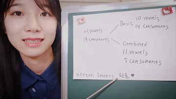 Latte's Korean Class Lesson 2✍ / ASMR Korean Teacher