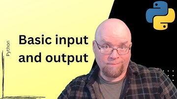 Python Tutorial #2: simple input and output 🐍
