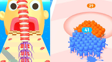 Sandwich Runner Vs Count Master| Android ios gameplay| Asmr satisfying game