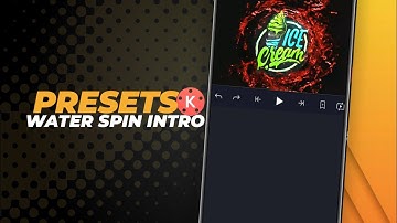 WATER SPIN INTRO - INTRO KINEMASTER TEMPLATE - [KINE FILE]