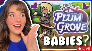 I AM HAVING A BABY in Echoes of the Plum Grove? 🍇🌱