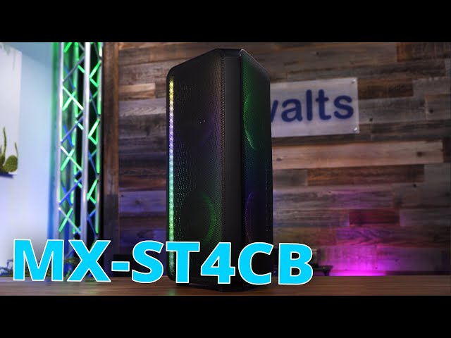 MX-T4CB Bluetooth Tower Speaker Review | Sound Test ✔️