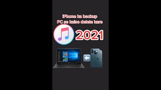 How To Delete itunes Backup From windows PC