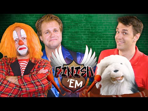 Bassie & Adriaan vs Samson & Gert // FINISH 'EM! (ft. Jeppe & Bas van Teylingen)