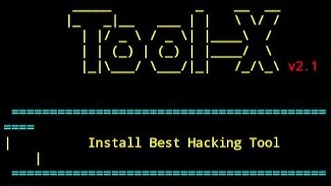 How to install Tool-X in Termux