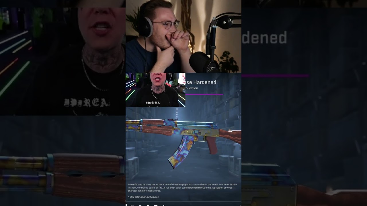 Monte opens 2nd best ak case hardened