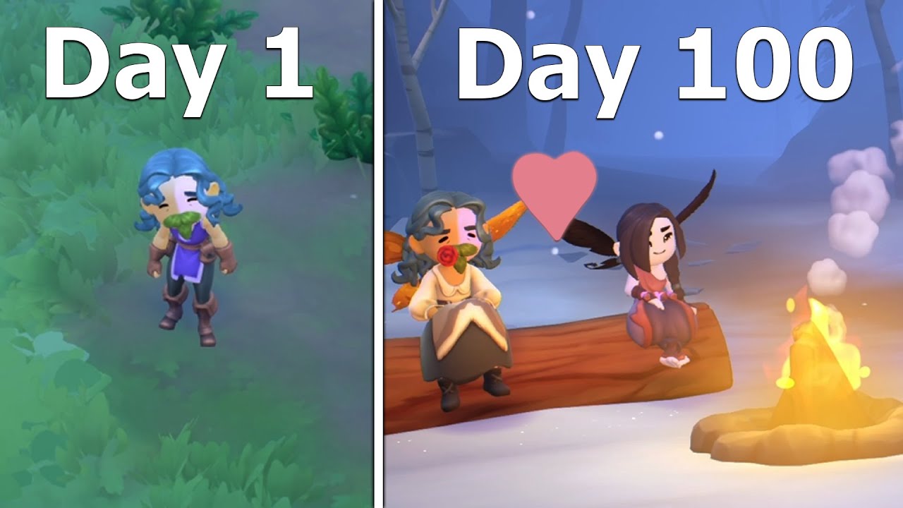 I Played 100 Days of Fae Farm - Full Playthrough | Movie