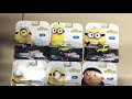 New!!! Полная коллекция хот Вилс Миньоны/Minions!