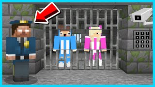 MIPAN & ZUZUZU Kabur Dari Penjara Mengerikan Di Minecraft! DIKEJAR POLISI SANGAT JAHAT!