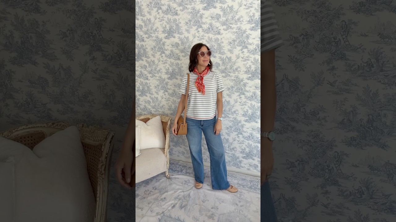 7 Chic Ways to Style a Striped Tee
