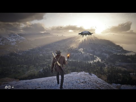 ⁴ᴷ⁶⁰ PC Red Dead Redemption 2 - UFO Easter Egg