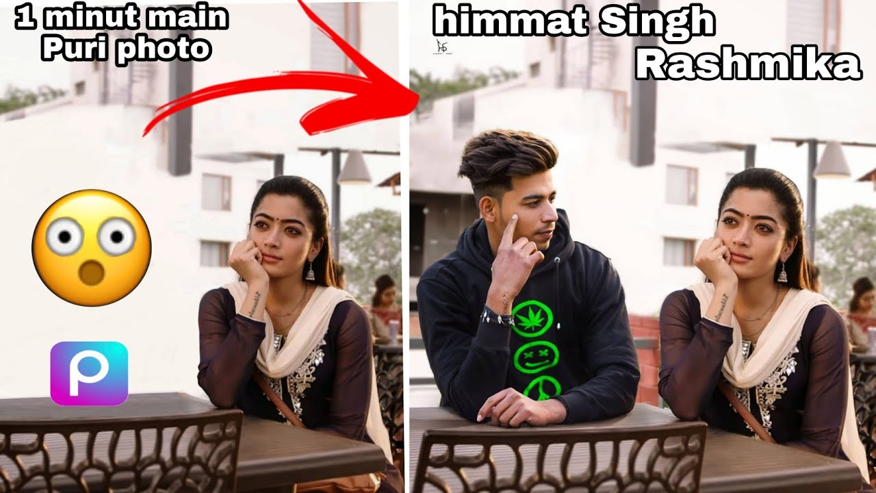 himmat Singh and Rashmika photo editing lightroom and PicsArt || IamhimmatSingh photo editing