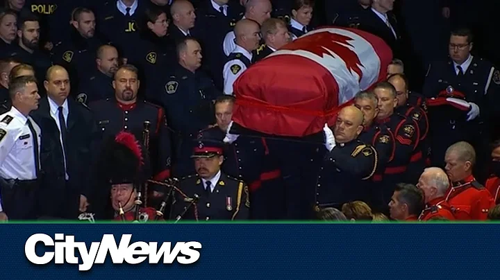 Emotional funeral for slain South Simcoe officers