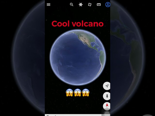 #67 so scary😱Pompeii,vesuvio volcano in Google map & Google Earth.Secret & hide places.#shorts class=