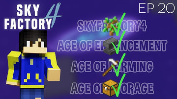 How many advancements can I get in one video?!?!?!?! - Sky Factory 4 - Ep. 20