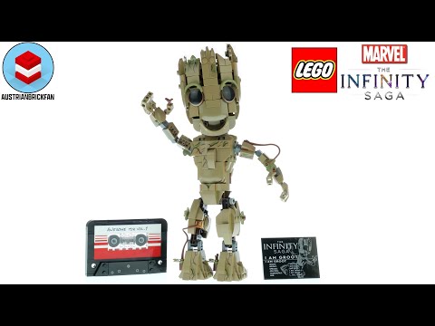 LEGO Marvel 76217 I am Groot Speed Build