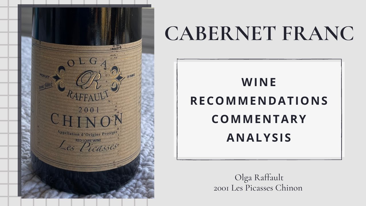 Olga Raffault, 2001 Les Picasses, Chinon, Loire Valley, France | Cab Franc Chronicles