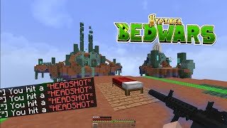 They Added GUNS to BEDWARS...