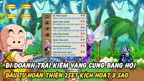 Hồi Ức Ngọc Rồng - Tìm Lại Tuổi Thơ Đi Doanh Trại Cùng Anh Em Hoàn Thiện 2 Set 8sao Cho Hatrumsv3